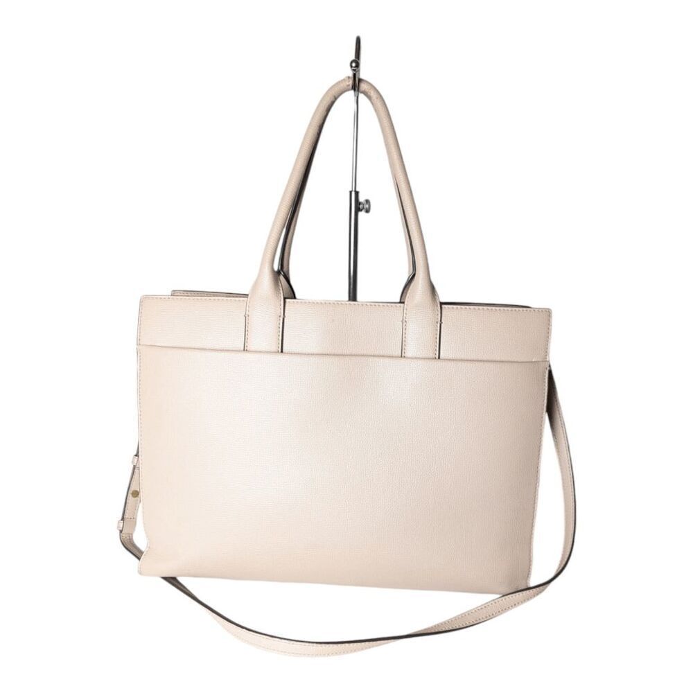 TORY BURCH Kira Tan Leather Tote - Picture 4 of 16